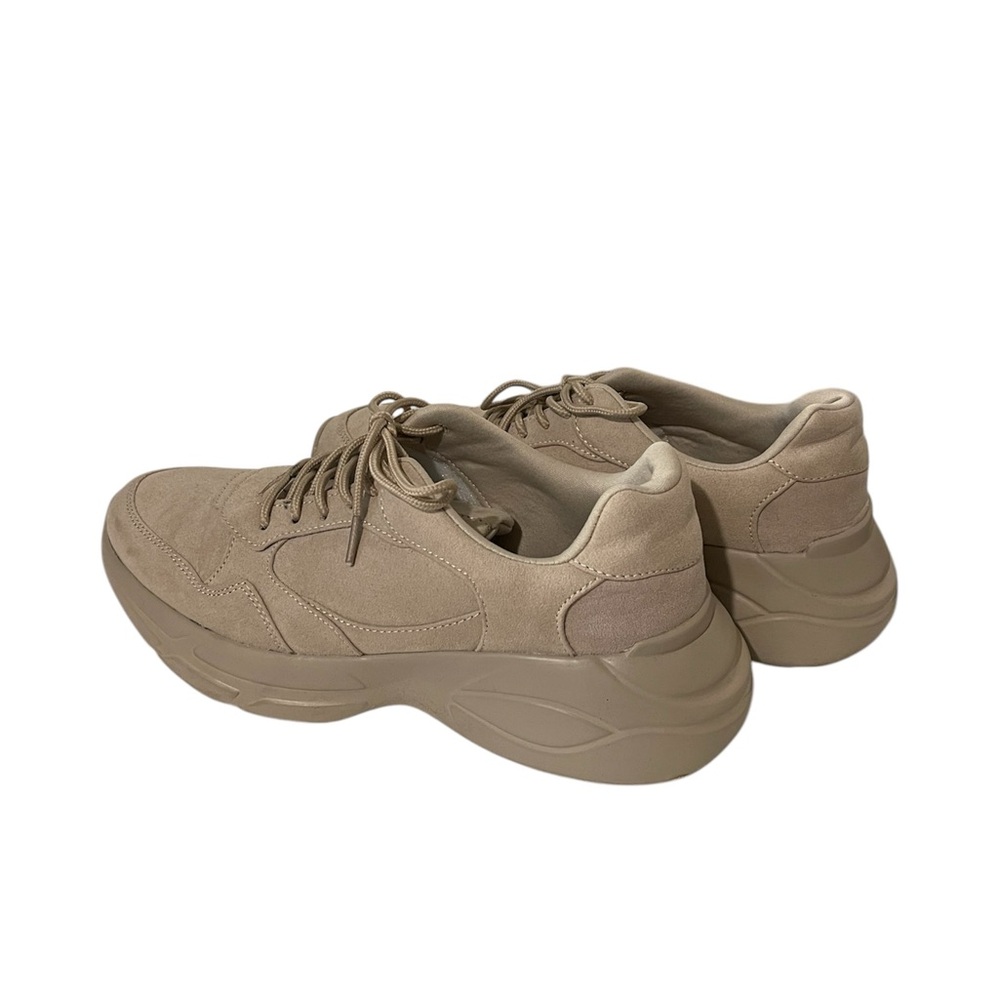 Qupid Boutique Tan Chunky Sneakers